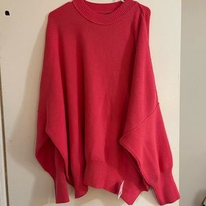 Free people Easy street tunic in bright pink!